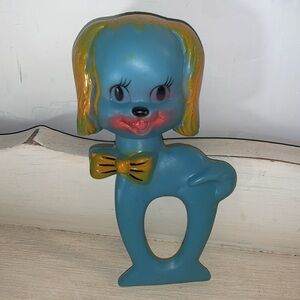 Vintage Dog Rattle Toy